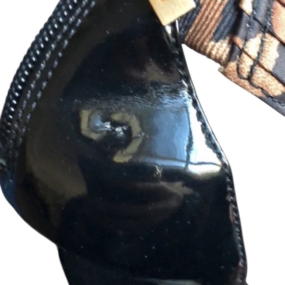 Guess Sabin size 10 leopard print satin platform gladiator heels NIB - Picture 4 of 13